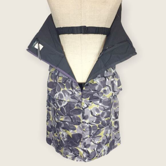 J. Crew strapless primrose floral dress Sz 6 - Picture 5 of 6